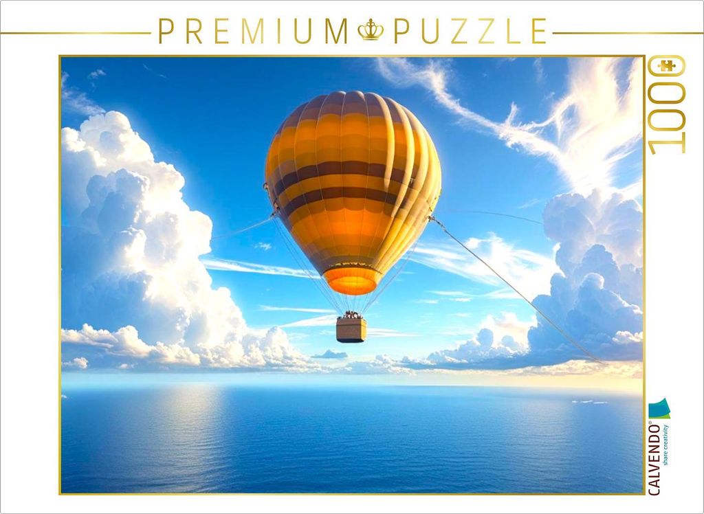 CALVENDO Puzzle Luftballon | 1000 Teile Lege-Größe 64x48cm Foto-Puzzle für glückliche Stunden
