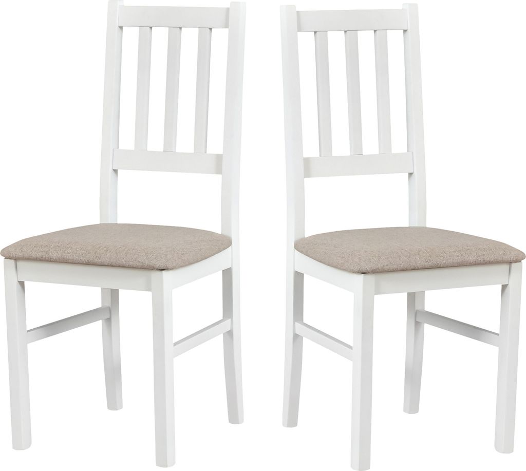 LeafDesign Esszimmerstühle Holz - Stuhl Buche Massiv - Stühle Esszimmer 2er Set - Holzstuhl - Esstischstühle - Küchenstühle 2er Set BOS 4