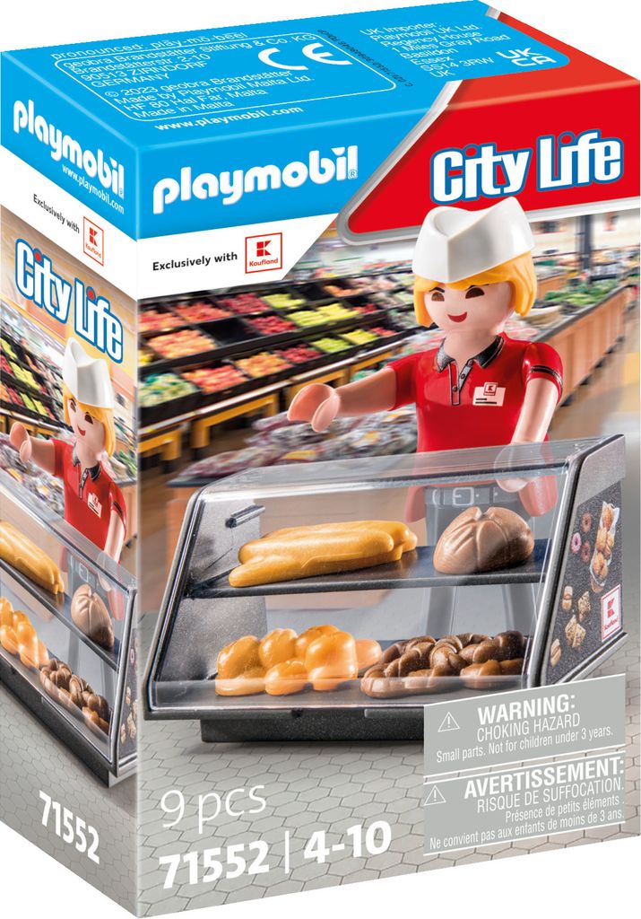 PLAYMOBIL Kaufland 71552 Brotverkäuferin Produktbild 