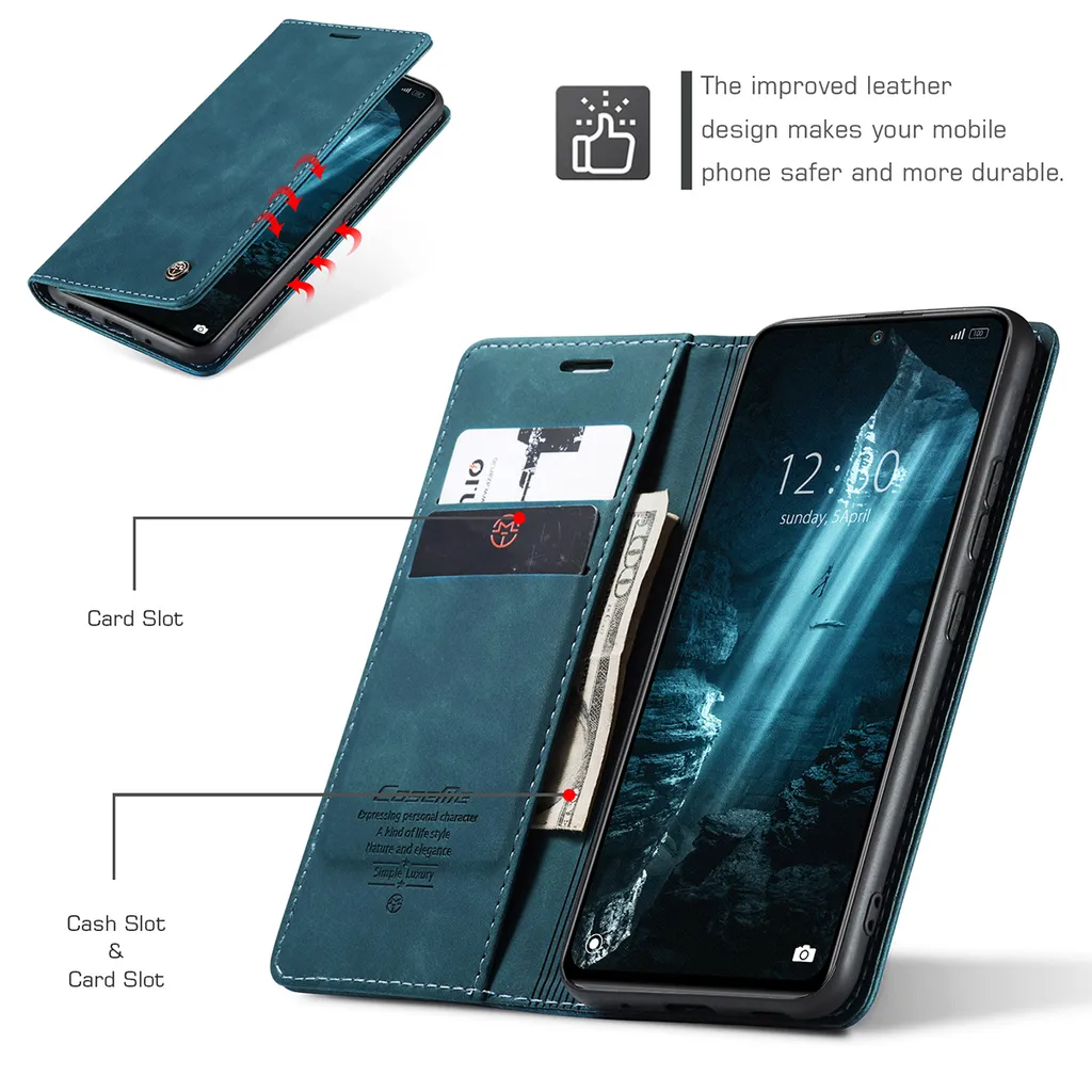 Custodia Per Xiaomi Mi 12T / 12T Pro 5G Con Anello 360° - Silicone TPU E Rigido Satinato Traslucido - Blu Scuro