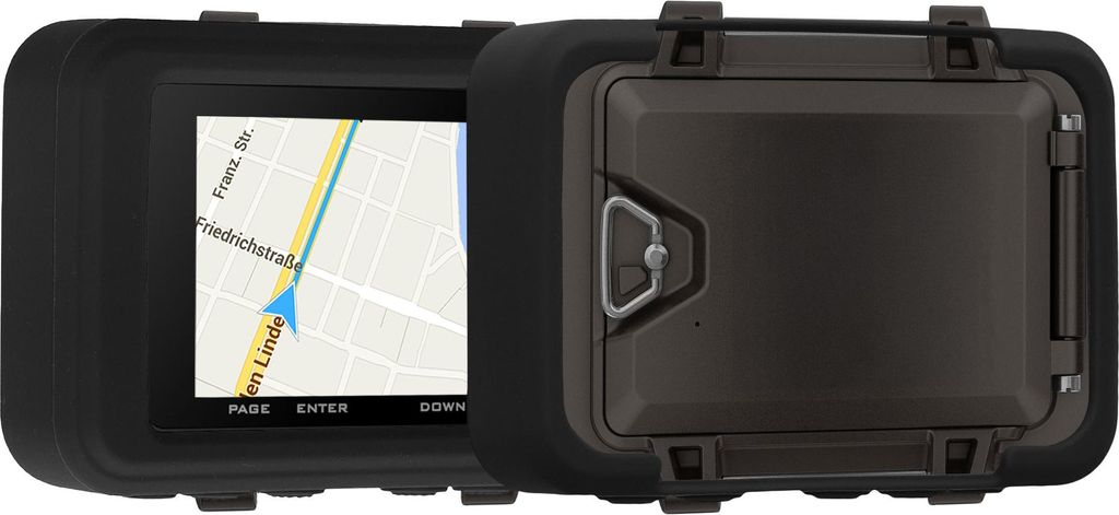 kwmobile Hülle kompatibel mit Garmin Foretrex 801 / 901 - Schutzhülle für GPS Handgerät in Schwarz