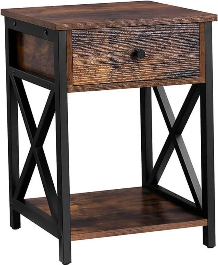 Tavolo Rustico in Legno con Cassetto: Mobile Multiuso per Casa | Arredo