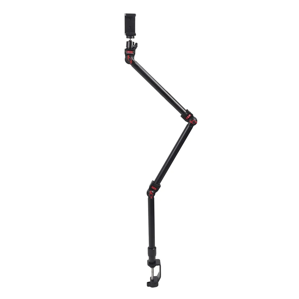 Bras articulé détachable à 3 sections et rotation complète à 360°