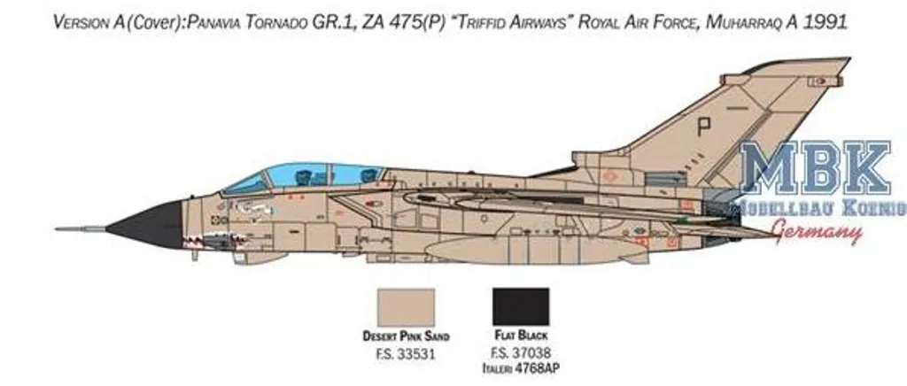 Modélisme Avion Tornado GR.1/IDS 1:48 War Thunder 35107 pour Vitrine - 3