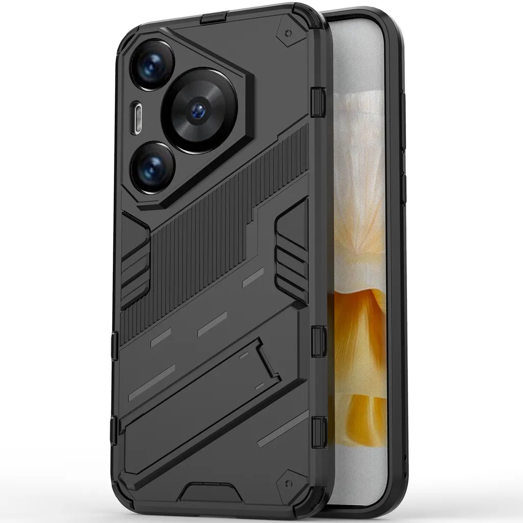 Custodia Portafoglio SEAHAI In Pelle PU Con Supporto Per Huawei Pura 70 Pro (Nero) - 2