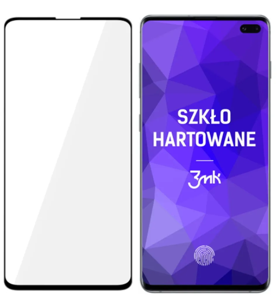 Basta Graffi! Vetro 3mk Hardglass Max per Galaxy S10+ con Impronta - 12