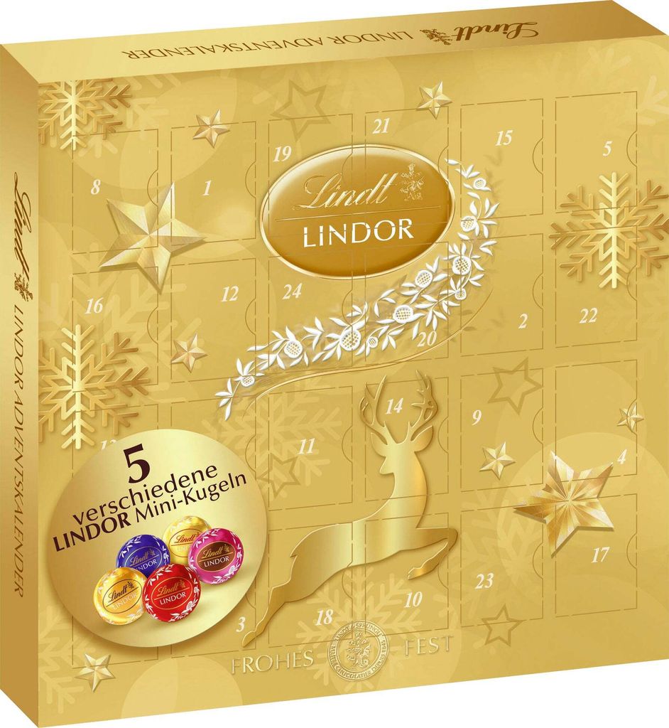 Lindt 774786 LINDOR Adventskalender 109,0 g Obrázek produktu 