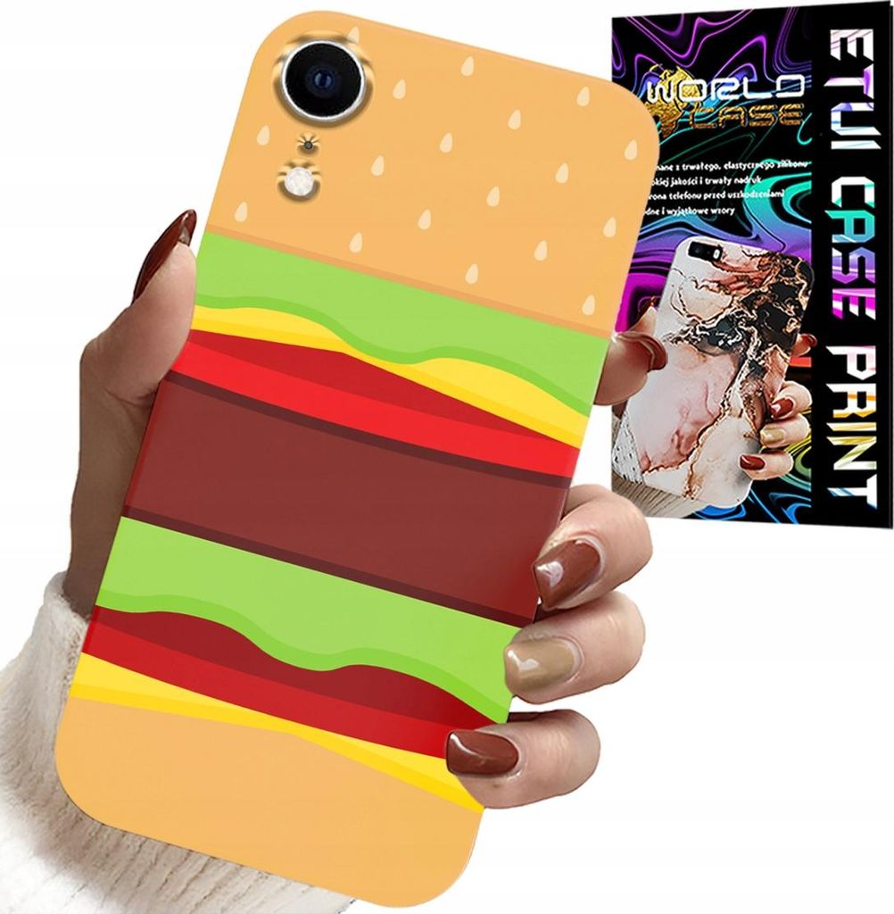 Fall Für Iphone Xr - Fall Burger Cheeseburger Geschenk Fall