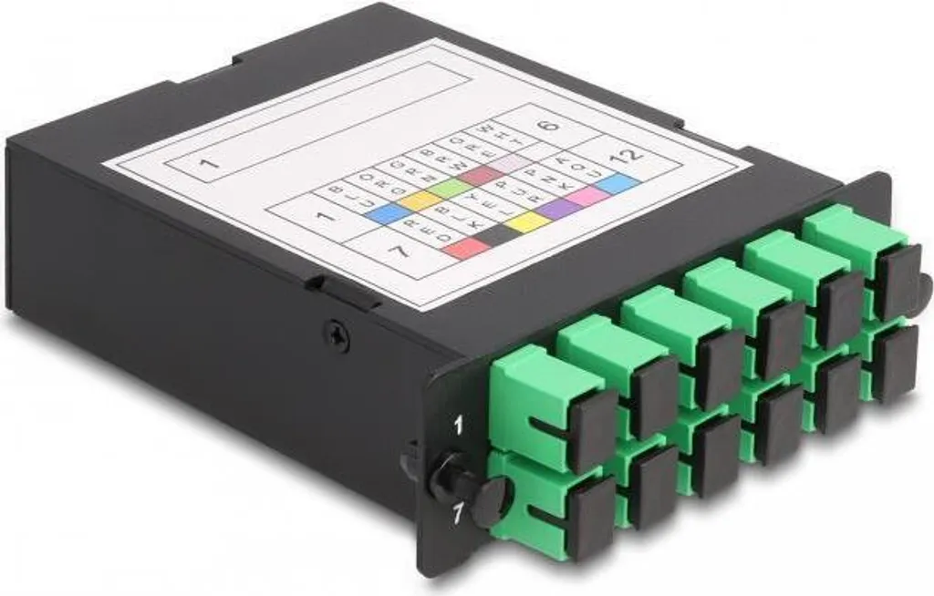 Cassetta Fibra Delock 87042 MPO-SC - Parola di Installatore
