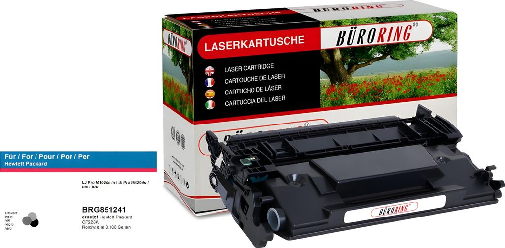 Toner Cartridge schwarz, CF226A für LaserJet Pro M402/402dn/402n/402d