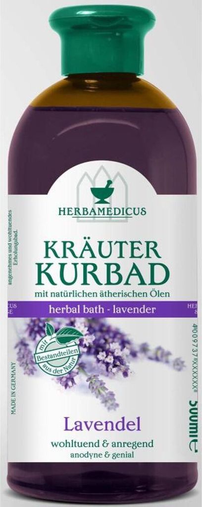 Herbamedicus Kräuterbad 500 ml Kräuter Kurbad Lavendel