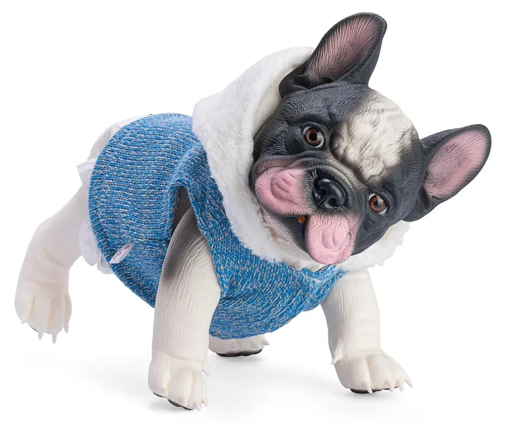 Poupée de collection Nono Bulldog 32 cm - Jouet d'éveil avec vêtements