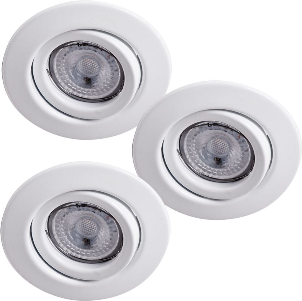 Paulmann 920.27, Einbaustrahler, GU10, 3 Glühbirne(n), LED, Produktbild 
