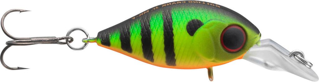 Daiwa Wobbler Tournament Baby Crank JR. 32F-MR Farbe Firetiger Länge 3,2cm Gewicht 3,6g