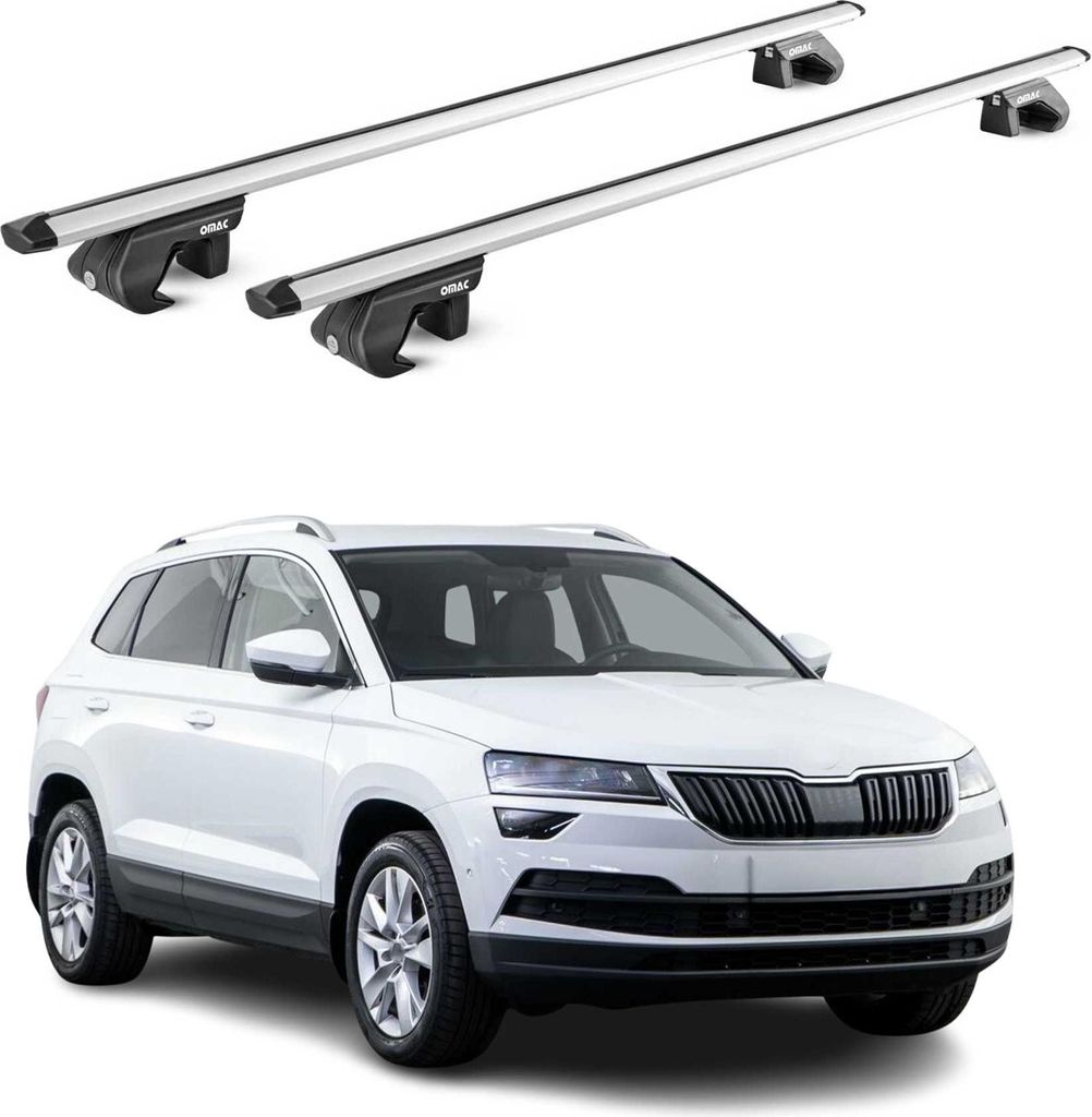 Dachträger Grundtäger für Skoda Karoq 2017-2025 90kg Produktbild 
