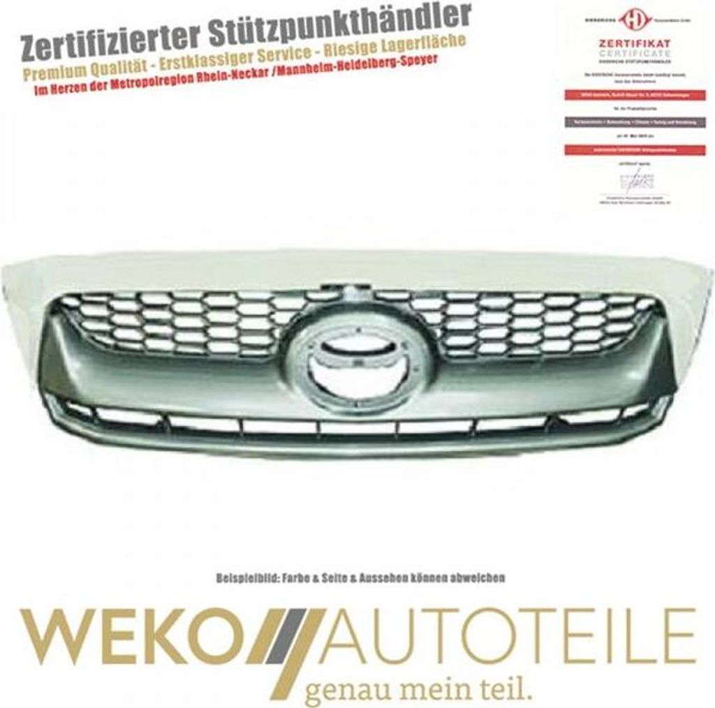 Kühlergitter DIEDERICHS 6684941 für TOYOTA