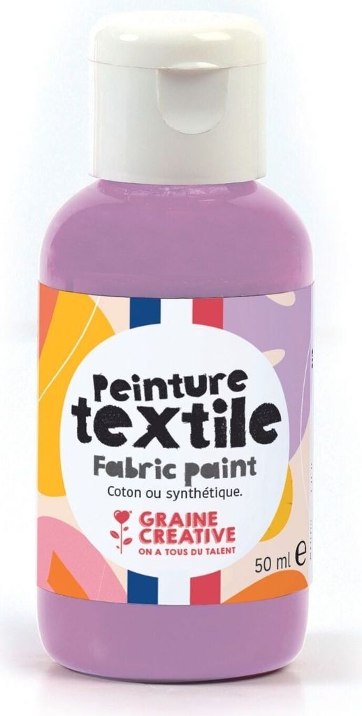 Textilfarbe Lila 50 ml – Graine Creative Produktbild 