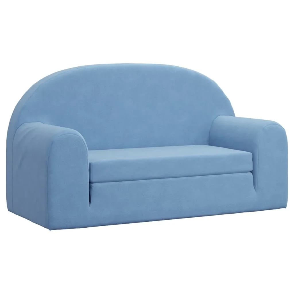 Divano Letto per Bambini SYFAX™ Blu 2 Posti: Comfort e Praticità