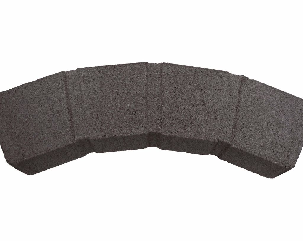 Diephaus Pflasterstein GEBOGEN ANTHRAZIT 50/11,5/8CM