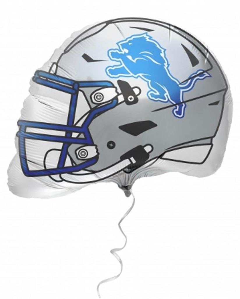 NFL Detroit Lions Folienballon shape 50x45cm Football Helm Party Deko