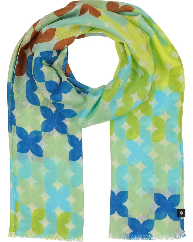 Écharpe Fraas en viscose avec franges coupées - Accessoire Doux et Chic