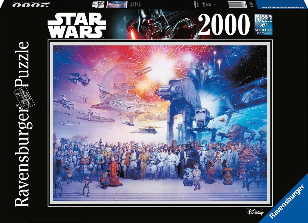 Ravensburger Puzzle Game Star Wars Universe 2000 pezzi - da Immagine del prodotto 