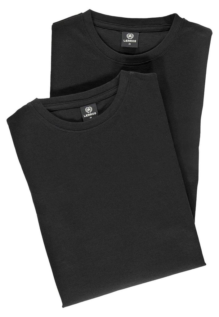 LERROS Doppelpack T-Shirt Rundhals in Premium Produktbild 