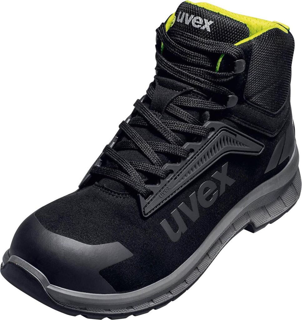 uvex Sicherheitsschuhe 69422 uvex 2 trend Stiefel schwarz/lime Größe