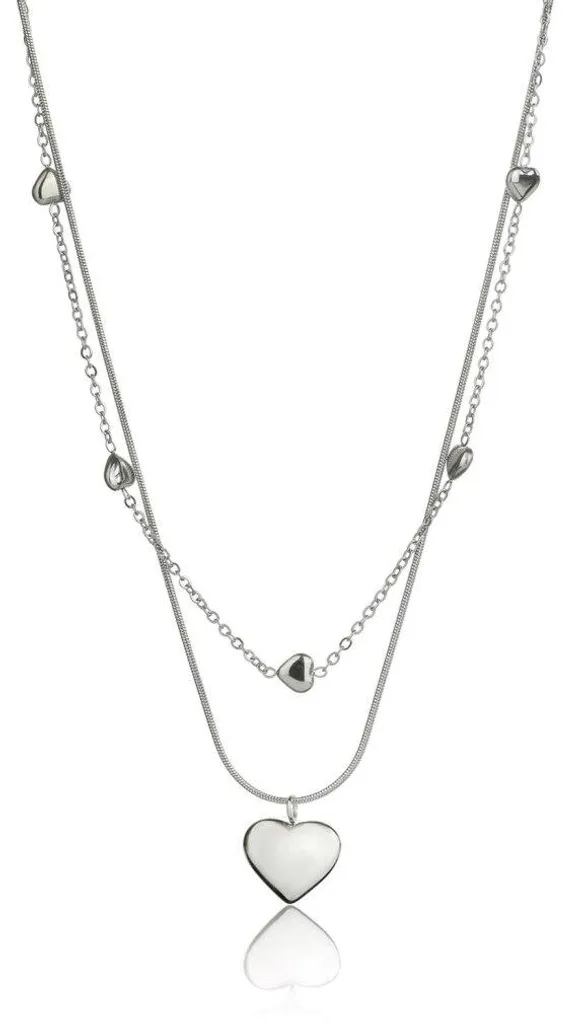 Collier double chaîne Malani EWN24003S idéal pour sublimer vos tenues