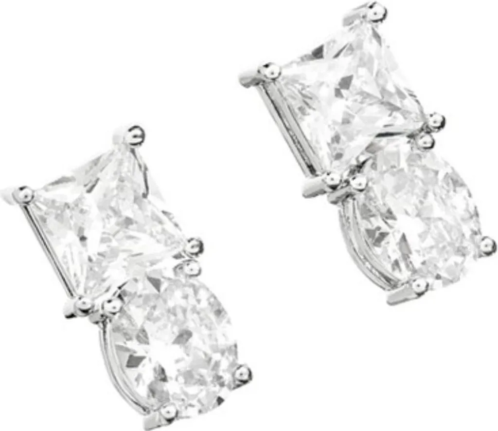 Orecchini Chiara Ferragni J19AVU04 Princess: Eleganza Zirconi Bianco