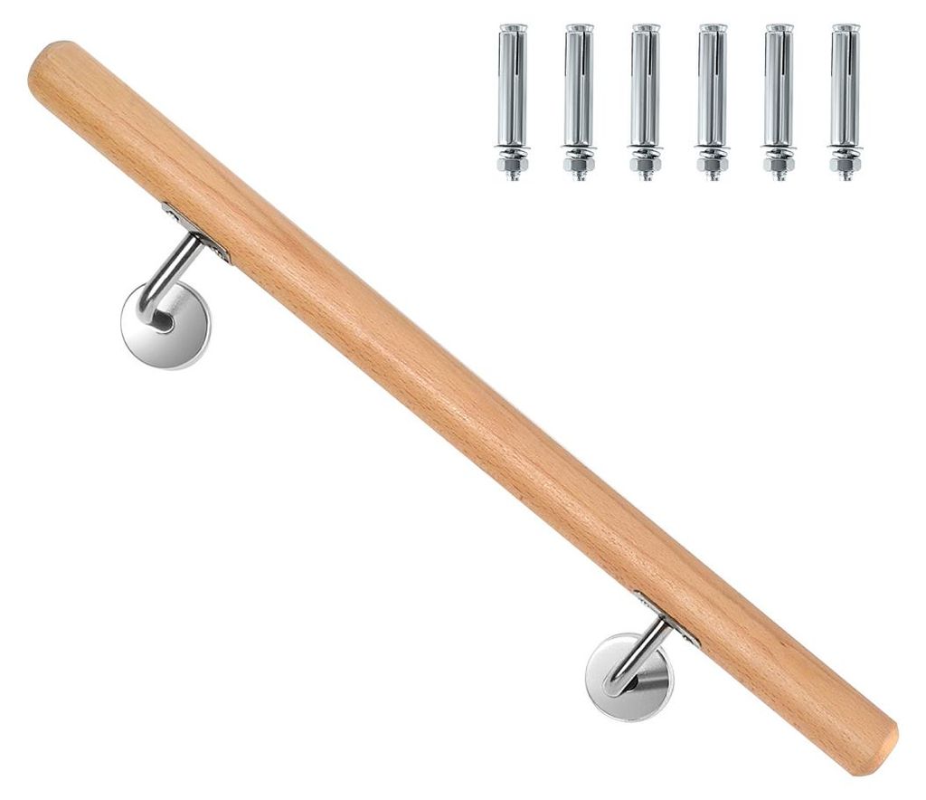 Eikuavons Handlauf mit Geländer als Komplett-Set aus Produktbild 