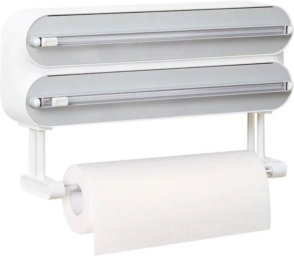 Distributeur aluminium à double paroi et lame magnétique pour film étirable