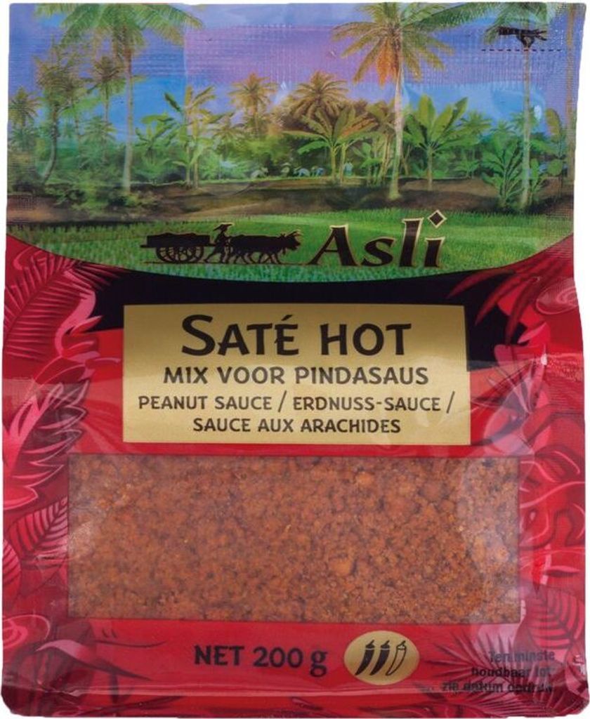 Asli Saté HOT Erdnuss Sauce 200g | Mix für | Kaufland.de