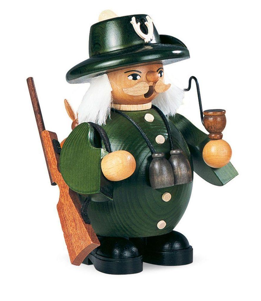 Förster - grün (14cm) Räuchermann von Müller Kleinkunst