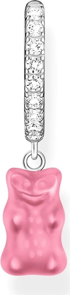 Thomas Sabo CR726-052-9 Silberne Einzel-Creole mit pinkem Produktbild 8