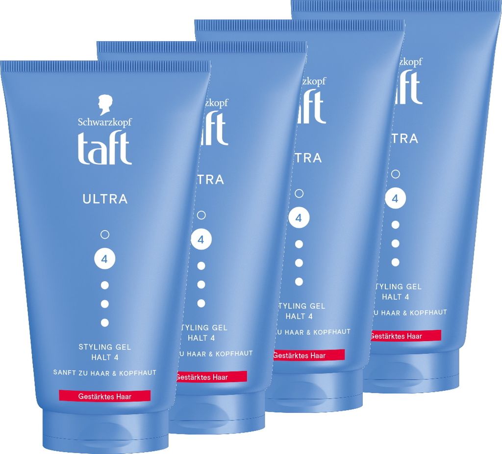 TAFT Gel Ultra Styling 150ml, 4x 150ml