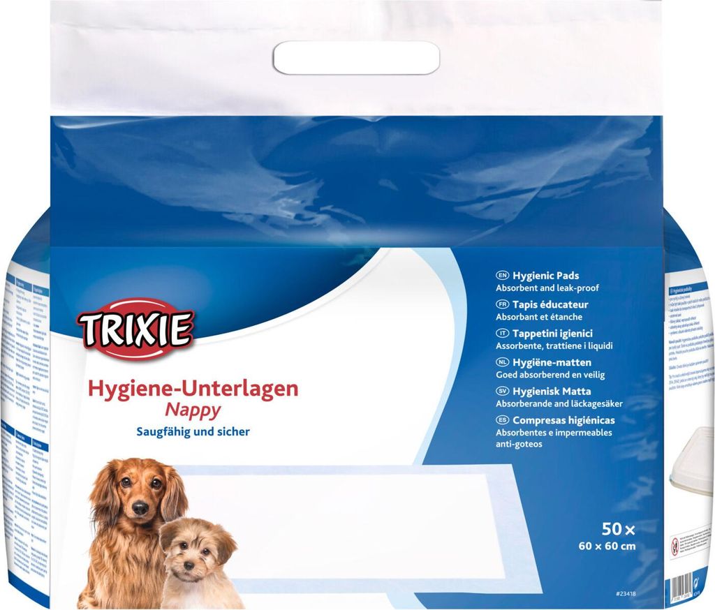 TRIXIE Hygiene-Unterlage Nappy - diverse - 60 × 60 cm Produktbild 
