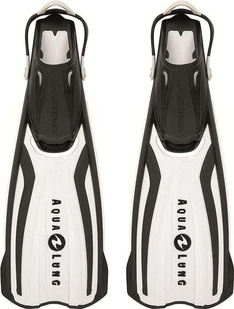 Aqualung Amika Tauchflossen Weiß,Schwarz EU 43-47 Weiß,Schwarz EU 43-47