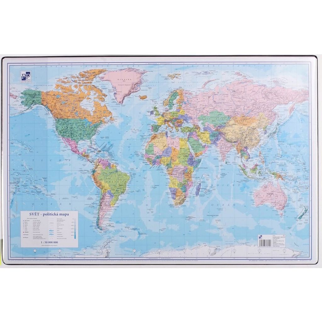 Podložka na stůl 60 × 40 cm - Svět Obrázek produktu 