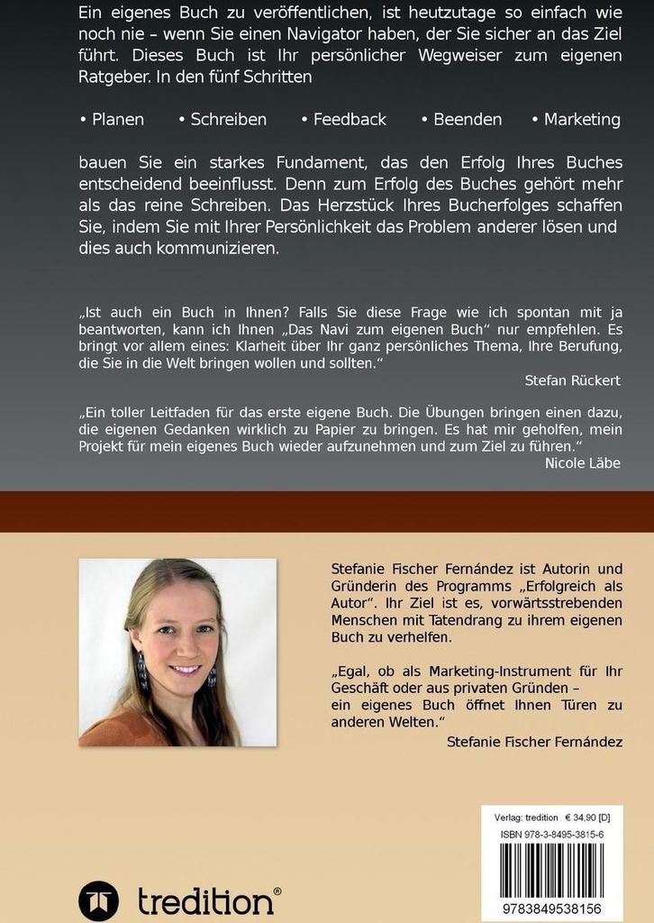 Das Navi zum eigenen Buch