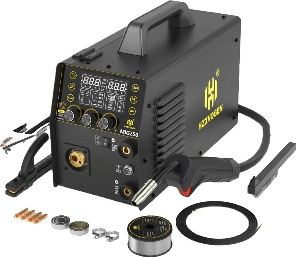 Machine à souder 250A sans gaz MIG250 - Soudure facile et portable