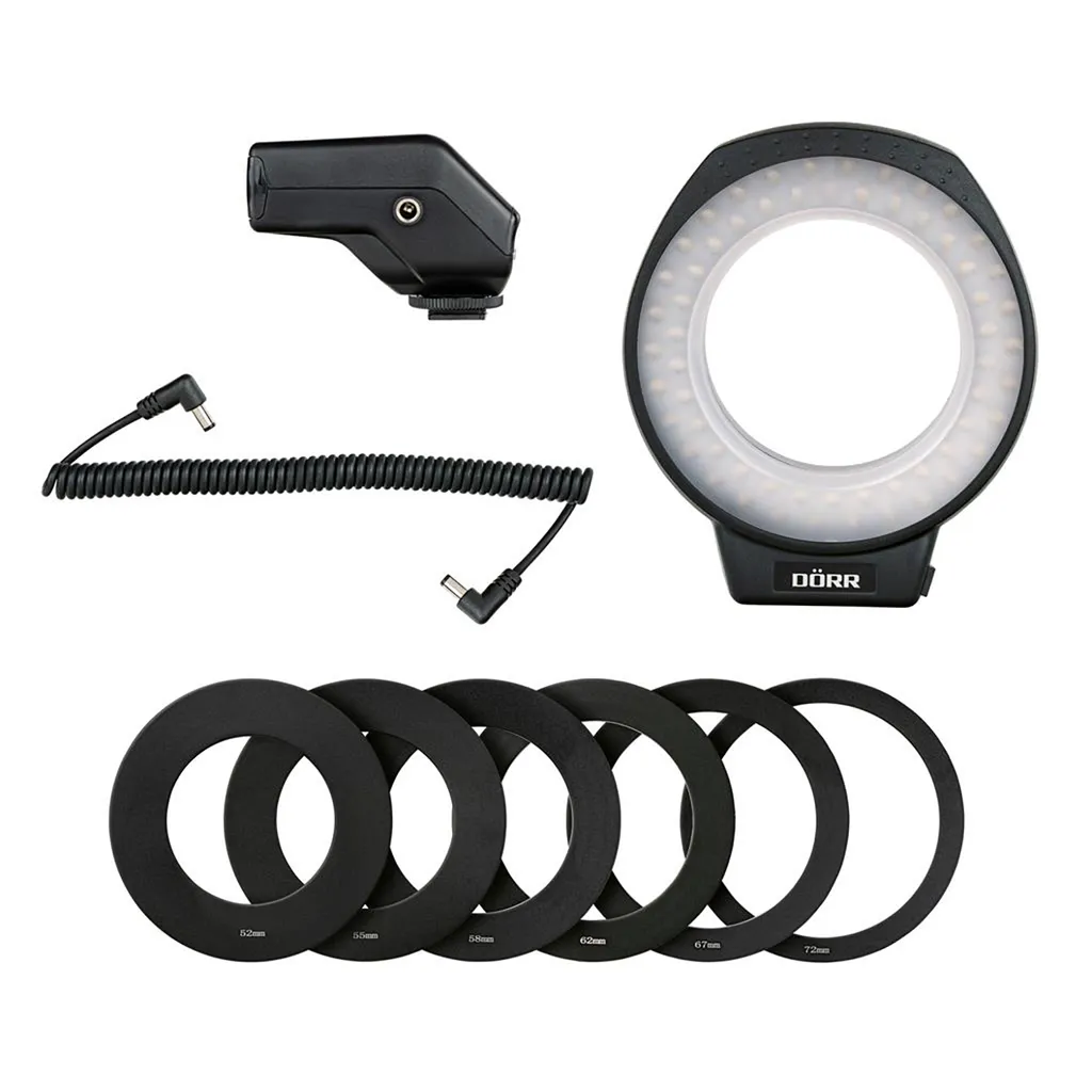 Doerr Ultra 80 Flash LED Ultra Compact Multi-Dédié pour Macro 260g