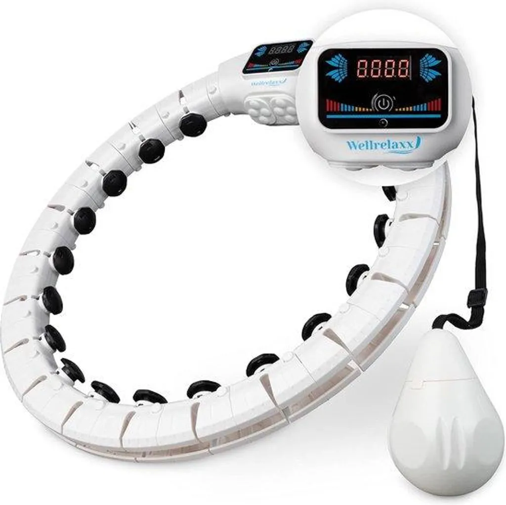 Hula hoop de massage 113 cm cerceau fitness pour tonifier la taille