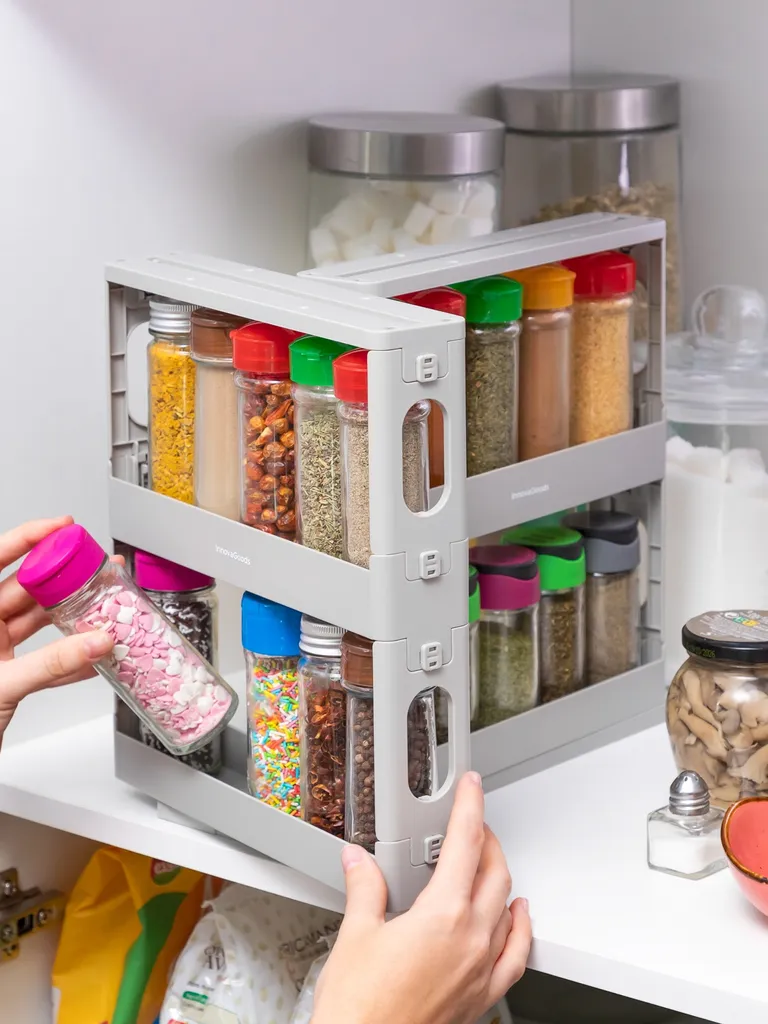 Organizer Spezie Scorrevole Rispick InnovaGoods - Design Salvaspazio