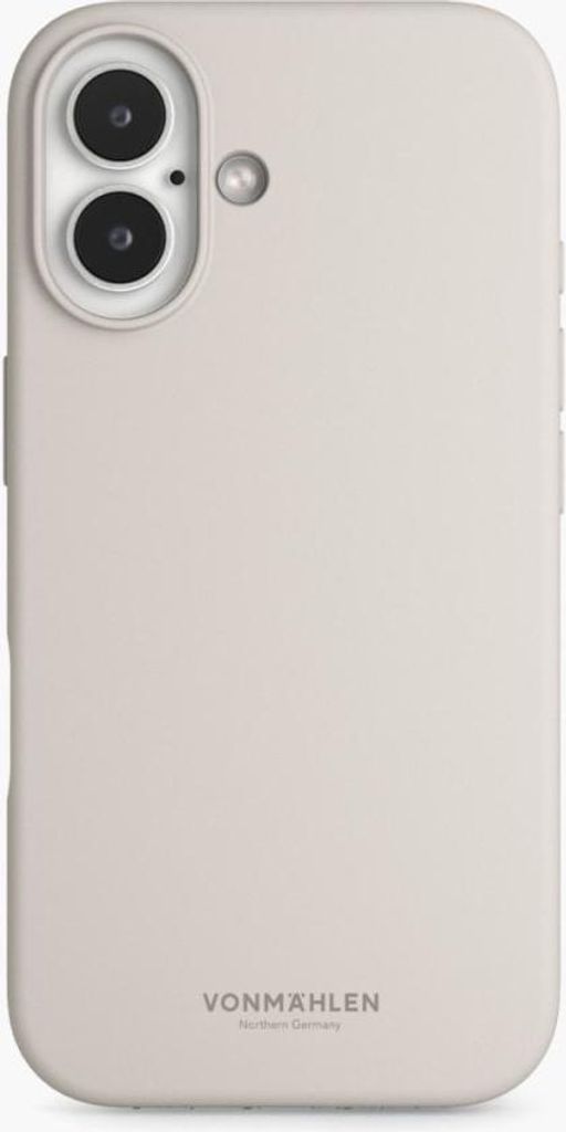 Soft Silicone Case - Schutzhülle aus Silikon, MagSafe kompatibel iPhone 16, Cream Handyhülle