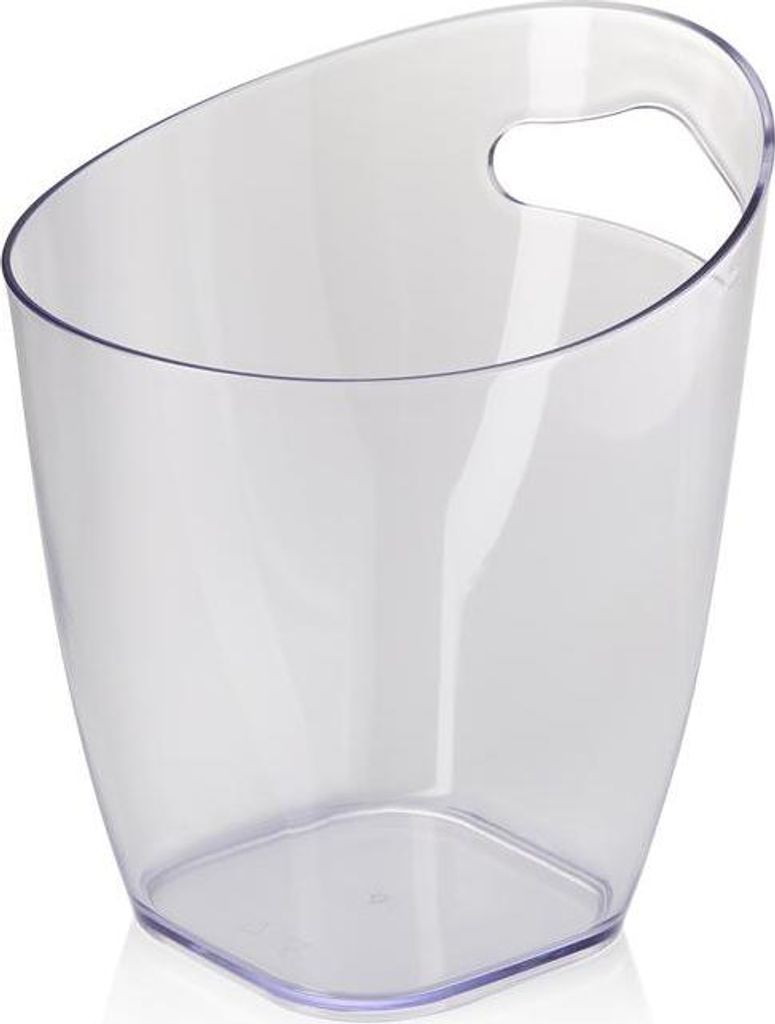 6x Flaschenkühler, 21 x 20 x 24 cm, 3,5 ltr., transparent, Styrol-Acrylnitril-Copolymer