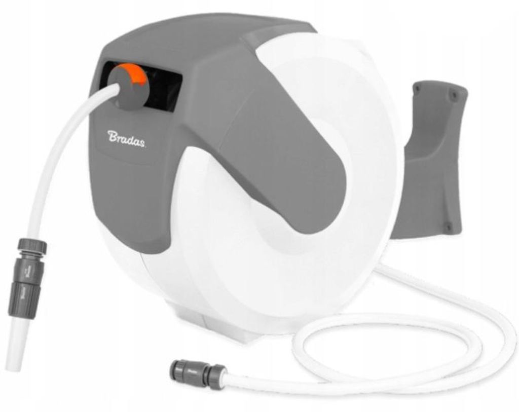 Automatický nástěnný naviják BRADAS WHITE LINE s hadicí 1/2 Obrázek produktu 
