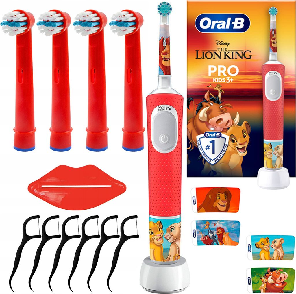 Oral-B elektrische Zahnbürste Vitality Pro 103 Kinder König der Löwen Set