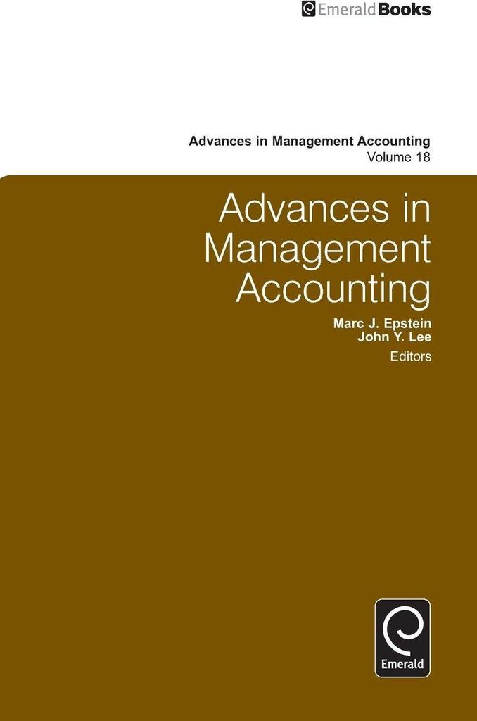 Advances in Management Accounting