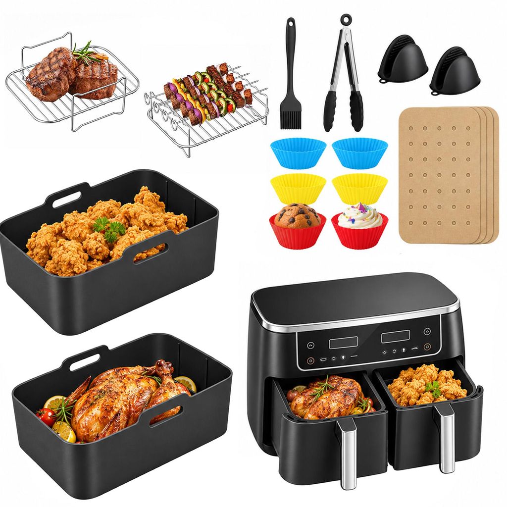 19-tlg. Heißluftfritteuse Zubehör Set für Ninja AF300EU Produktbild 